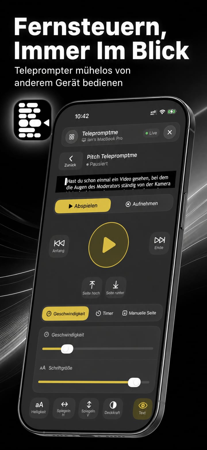 Telepromptme screenshot 3