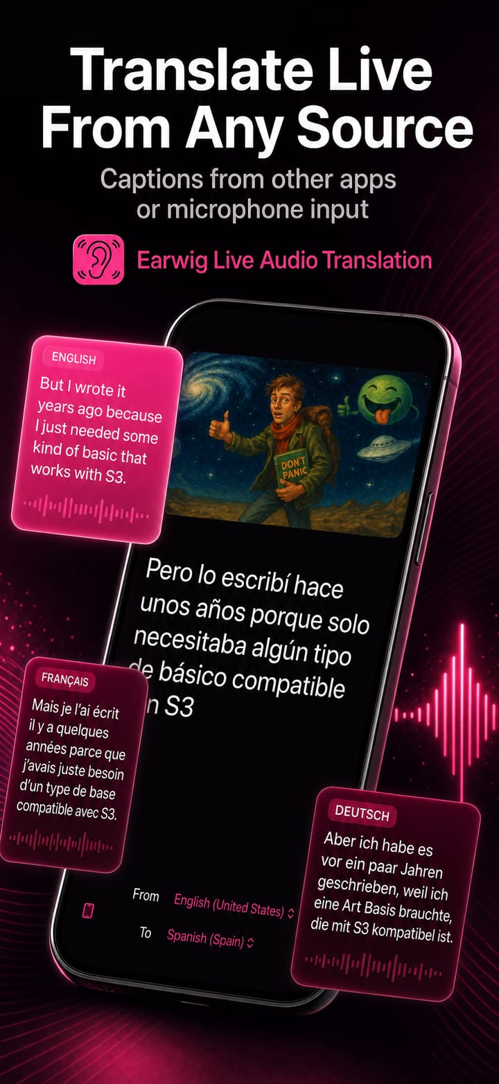 Earwig screenshot