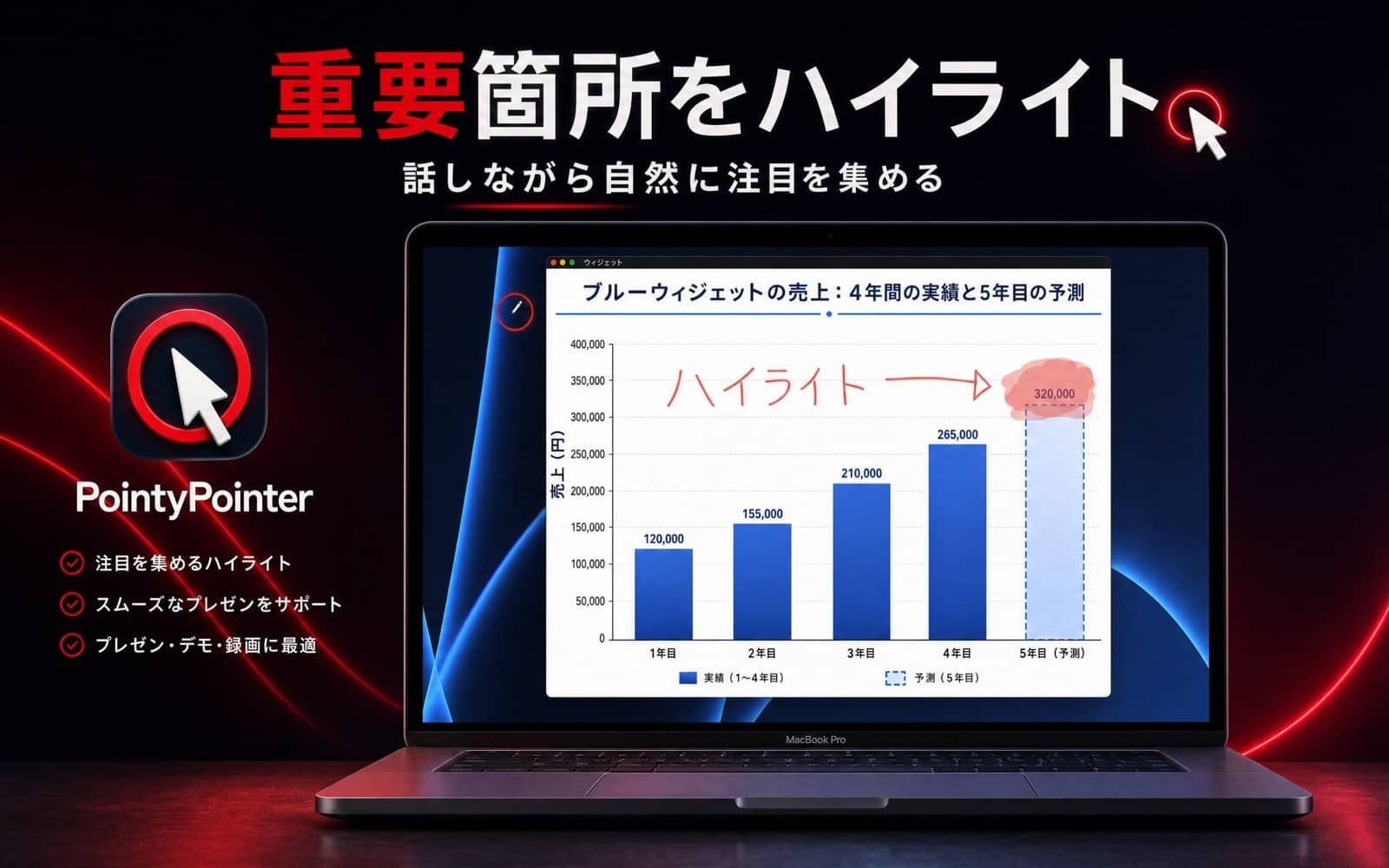 PointyPointer screenshot