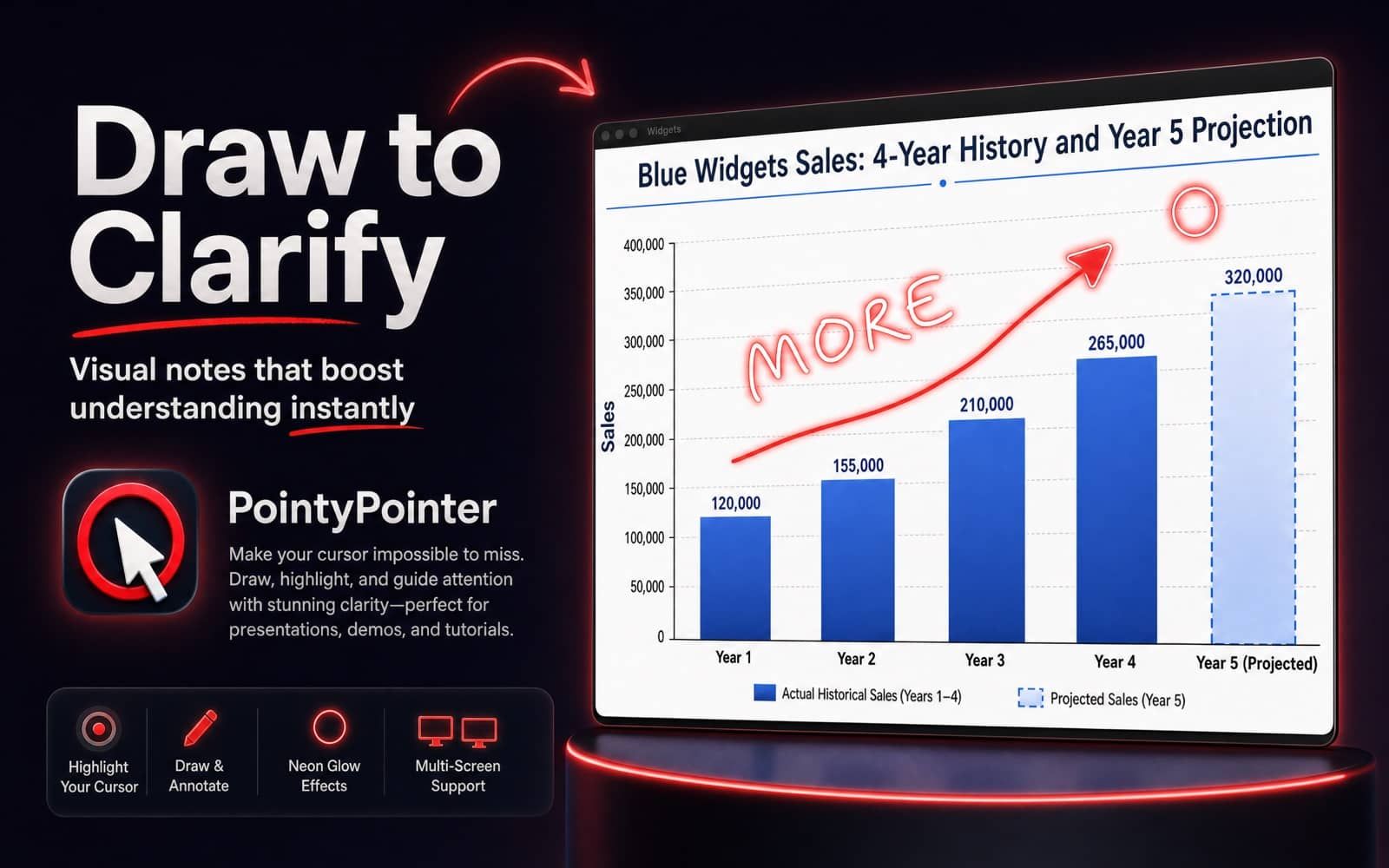 PointyPointer screenshot