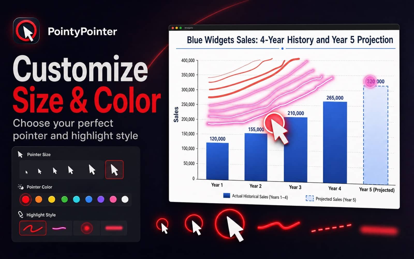 PointyPointer screenshot