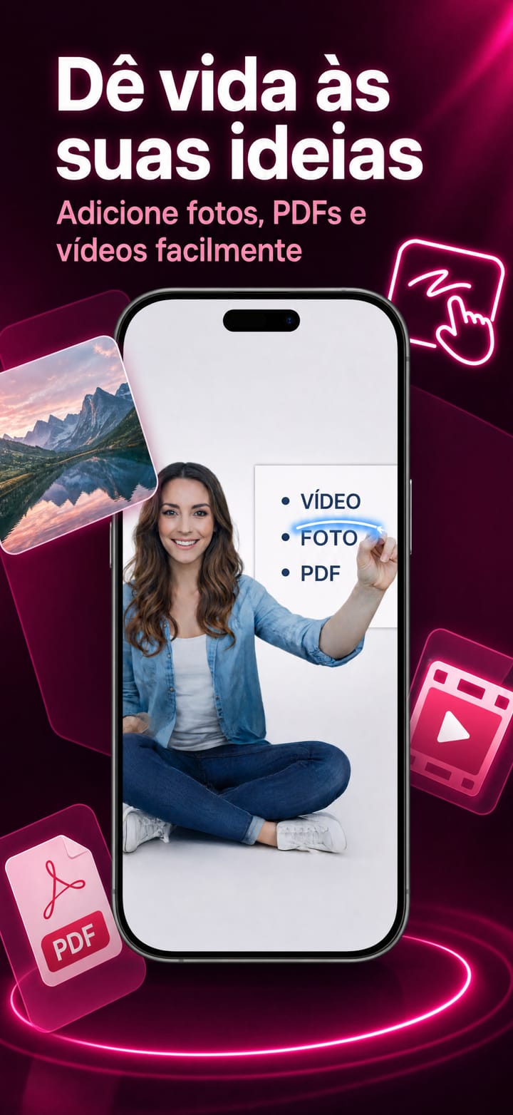 Captura de tela do Lightboard Pro