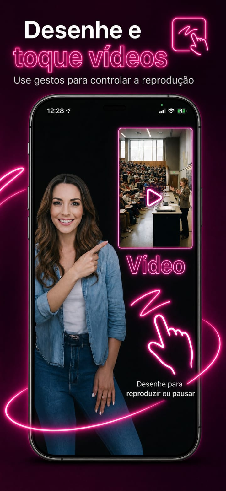 Captura de tela do Lightboard Pro