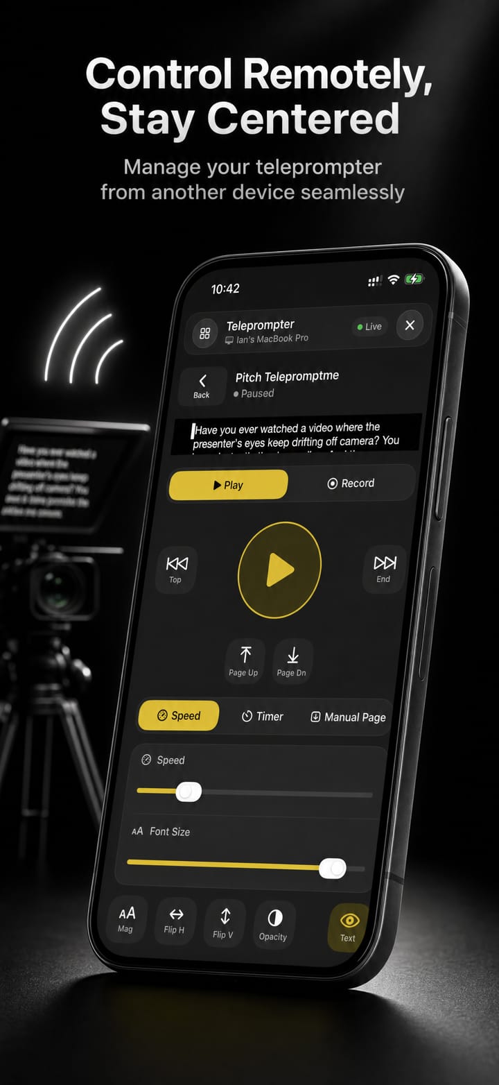 Telepromptme screenshot 3